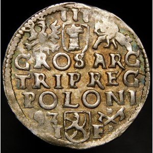 Žigmund III Vaza, Trojak 1593, Poznaň - vysoká koruna, dátum vľavo