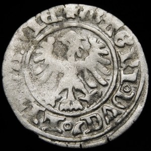 Alexander Jagiellonian, Vilnius half-penny - Gothic - 4th issue - 6 feathers
