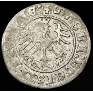 Sigismund I the Old, Half-penny 1512, Vilnius - diagonal colon, colons