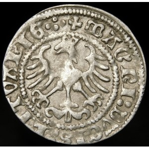 Zygmunt I Stary, Półgrosz 1513, Wilno - trzykropek, czterokropek - rzadki