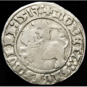 Sigismund I the Old, Half-penny 1513, Vilnius - Full date - rare