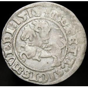 Sigismund I the Old, Half-penny 1515, Vilnius - quadrille