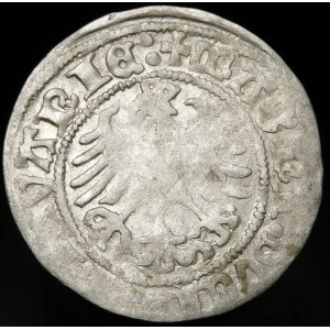 Sigismund I the Old, Half-penny 1518, Vilnius - Ring, mirrored D - very rare