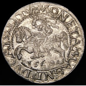 Sigismund II Augustus, Half-penny 1560, Vilnius - DVX LI/LITV