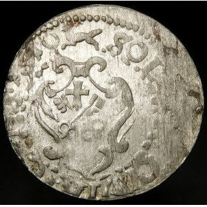 Zygmunt III Waza, Szeląg 1610, Ryga - 1610, błąd - b. rzadki