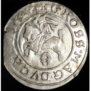 Sigismund III Vasa, 1627 penny, Vilnius