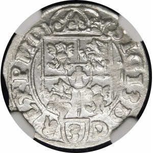 Sigismund III Vasa, Halbspur 1617, Bromberg - sächsisch im Oval, PMD - schön