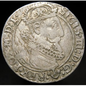 Zygmunt III Waza, Sixpence 1623, Krakau - SIGIS - ∙1623∙.