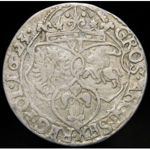 Zygmunt III Waza, šesták 1623, Krakov - SIGIS - ∙1623∙.