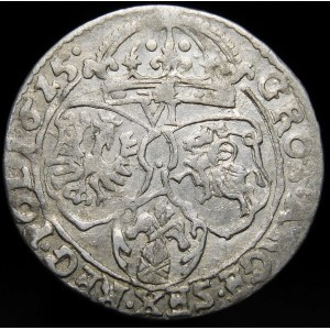 Zygmunt III Waza, Sixpence 1625, Krakow - Półkozic, POL - variant