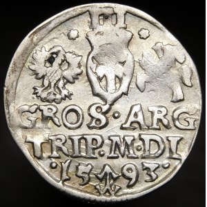 Sigismund III Vasa, Troika 1593, Vilnius - Chalecki divides the date - a curiosity