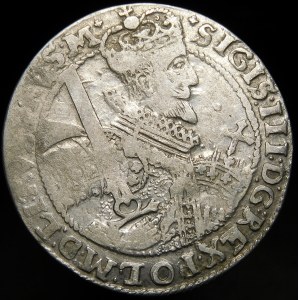 Sigismund III Vasa, Ort 1621, Bydgoszcz - PRVS M - Ende des Schärpe