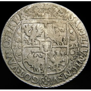 Zygmunt III Waza, Ort 1621, Bydgoszcz - PRVS M - zakończenie szarfy