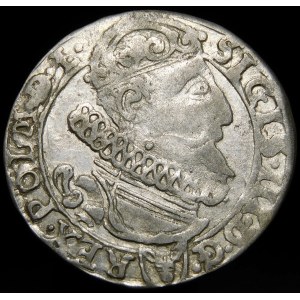 Sigismund III Vasa, Sixpence 1626, Cracow - variant