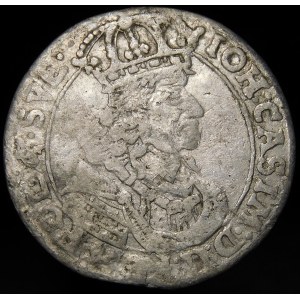 John II Casimir, Sixpence 1661 TT, Bydgoszcz - rarer