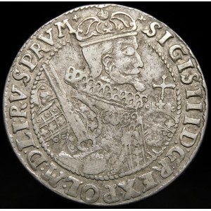 Žigmund III Vaza, Ort 1623, Bydgoszcz - PRV M - portrét - veľmi vzácny