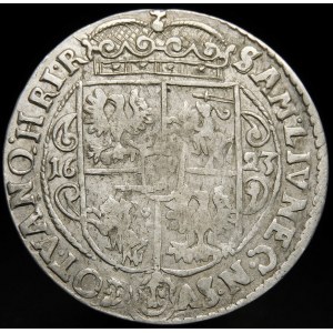 Žigmund III Vaza, Ort 1623, Bydgoszcz - PRV M - portrét - veľmi vzácny