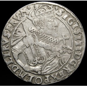 Sigismund III Vasa, Ort 1623, Bydgoszcz - PRV M - without risers, rosettes