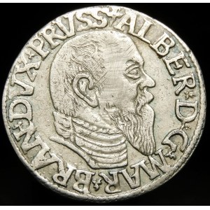 Herzogliches Preußen, Albrecht Hohenzollern, Trojak 1545, Königsberg