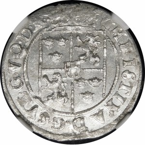 Inflants - Unter schwedischer Herrschaft, Christina Vasa, Halbspur 1644, Riga - schön und sehr selten