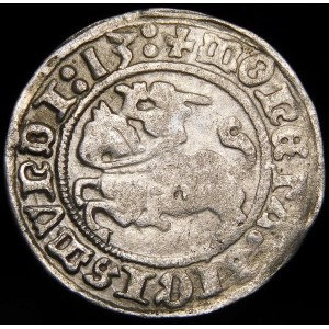 Sigismund I the Old, Half-penny 1513, Vilnius - error, LITVNIE - very rare