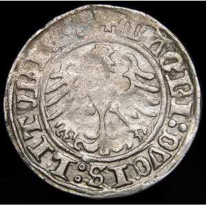 Sigismund I the Old, Half-penny 1513, Vilnius - error, LITVNIE - very rare