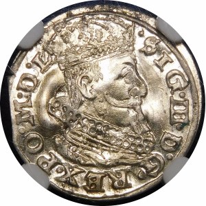 Sigismund III Vasa, 1626 penny, Vilnius - rare and beautiful
