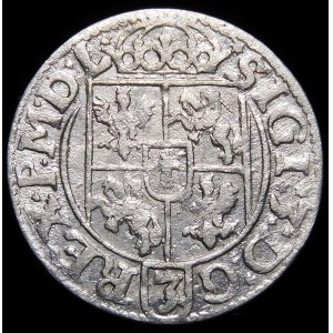 Zygmunt III Waza, Półtorak 1618, Bydgoszcz - Sas w tarczy ozdobnej, SIGI