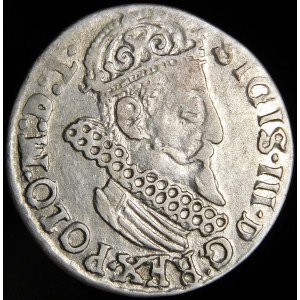 Žigmund III Vasa, Trojak 1623, Krakov - SIGIS, POLO