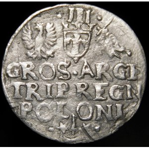 Sigismund III. Vasa, Trojak ohne Datum, Krakau - selten