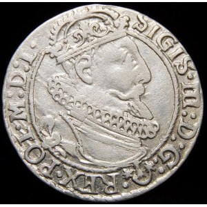 Zygmunt III Waza, Sixpence 1623, Cracow - SIGIS - ∙1623∙.