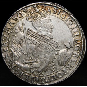 Žigmund III Vaza, Thaler 1630 II, Bydgoszcz