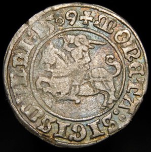 Sigismund I the Old, Half-penny 1509, Vilnius - Pogon without scabbard