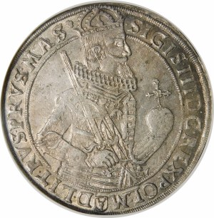 Sigismund III Vasa, Thaler 1631 II, Bydgoszcz - beautiful