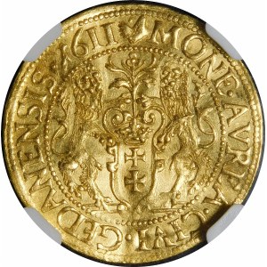 Sigismund III Vasa, Ducat 1611, Gdansk.