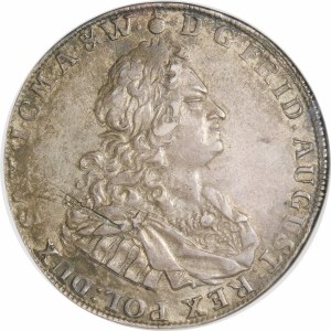 Augustus II the Strong, Thaler 1729 IGS, Dresden - rare