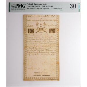 10 złotych 1794 Insurekcja Kościuszkowska - ser. B