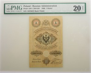 1 rubel srebrem 1866 Królestwo Polskie