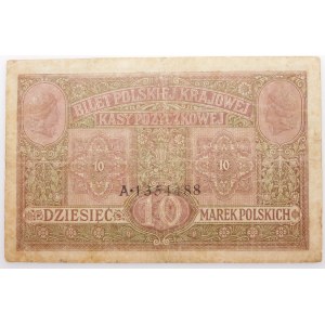 10 poľských mariek 1916 - Všeobecné - Vstupenky