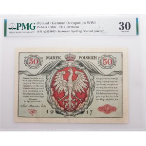 50 marek polskich 1916 - jenerał