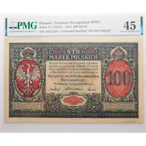 100 Polish Marks 1916 - General