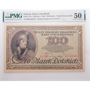 100 poľských mariek 15.02.1919 - Ser. BB