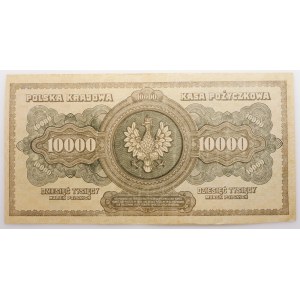 10.000 polnische Mark 1922 - ser. B - FALSCHHEIT