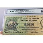 10 000 000 poľských mariek 1923 - ser. BL