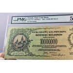 10.000.000 marek polskich 1923 - ser. BL