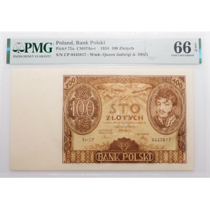 100 gold 1934 - ser. CP.