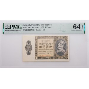 1 zloty 1938 - ser. I³