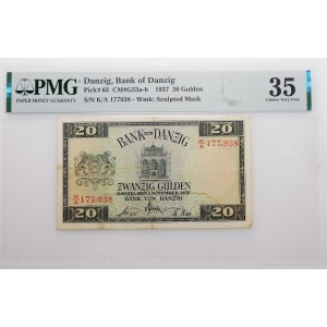 20 guldenów 1937 - WMG - ser. K/A