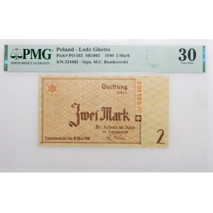 2 marks 1940 Ghetto - RARE