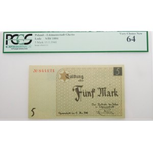 5 marek 1940 Getto - papier standardowy